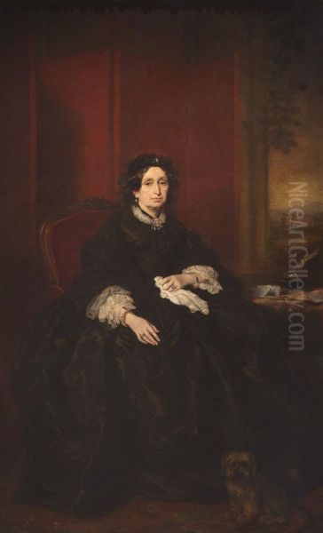 Margaret Stuart Tyndall-Bruce of Falkland (1788-1869) Oil Painting by Francis Grant