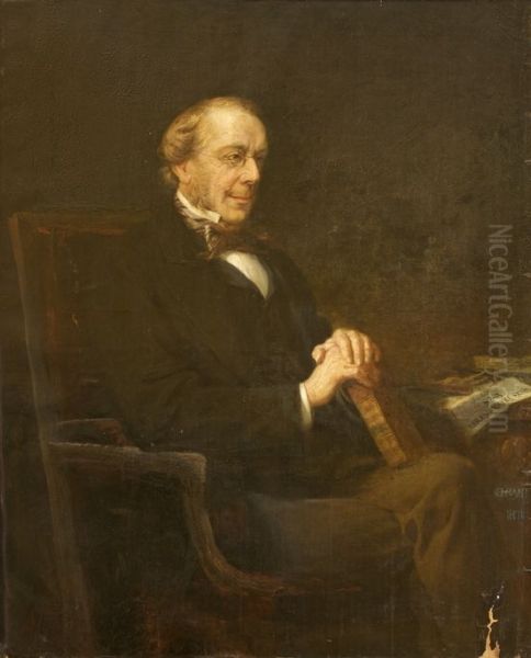 The Rt Hon. Thomas Henry Sutton Sotheron Estcourt (1802-1876), MP Oil Painting by Devizes Town Council