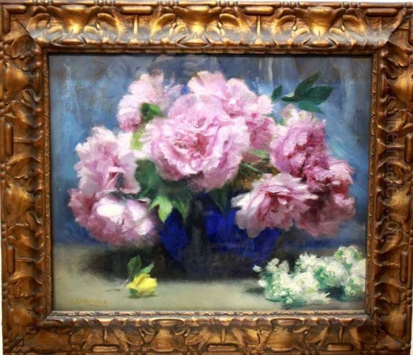 Flores Oil Painting by Genis Capdevila Puig