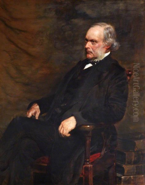 Sir Joseph Lister Oil Painting by John Henry Lorimer