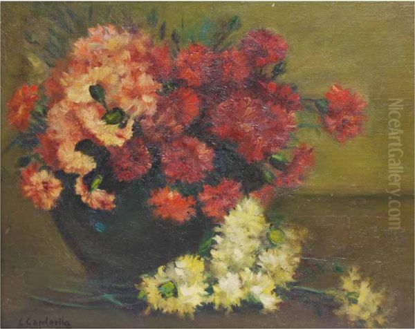 Flores Oil Painting by Genis Capdevila Puig