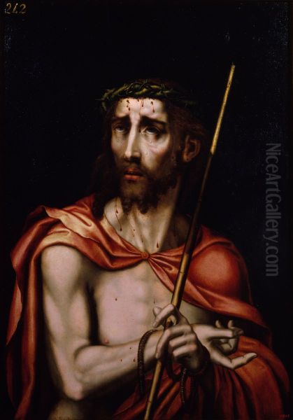 Ecce Homo Oil Painting by Luis de Morales