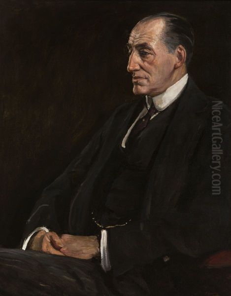 Lord Carson (1854-1935), PC Oil Painting by John Lavery