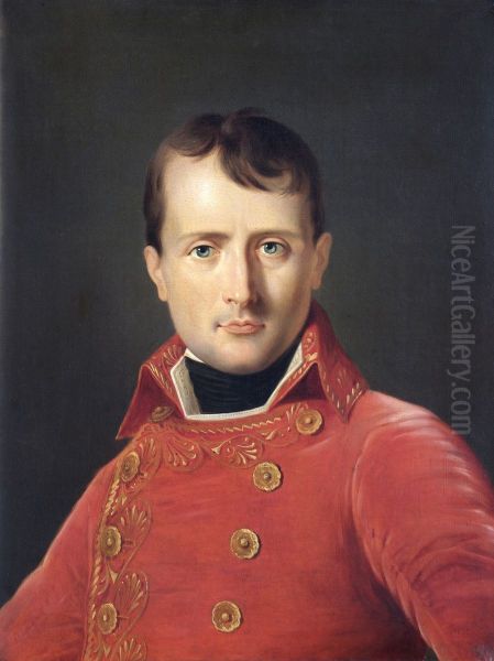 Napoleon Bonaparte (1769-1821), as First Consul. Oil Painting by Laurent Dabos