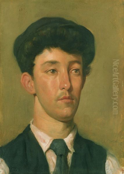 Portrait of a Youth Oil Painting by William Orpen