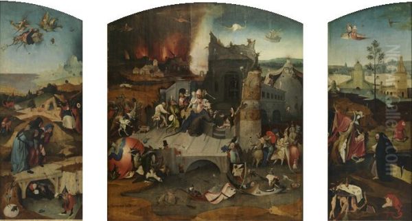 . Oil Painting by Hieronymus Bosch