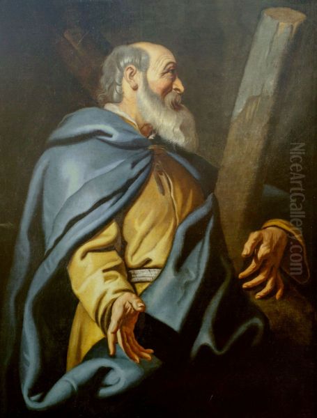 Saint Andrew. Oil Painting by Gerard Seghers