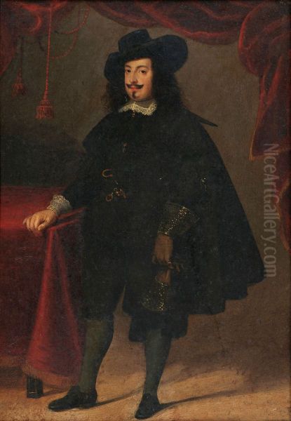 Portrait of a Spanish nobleman Oil Painting by Gerard Ter Borch