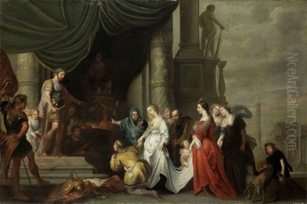 The Continence of Scipio Oil Painting by Theodoor Boeyermans