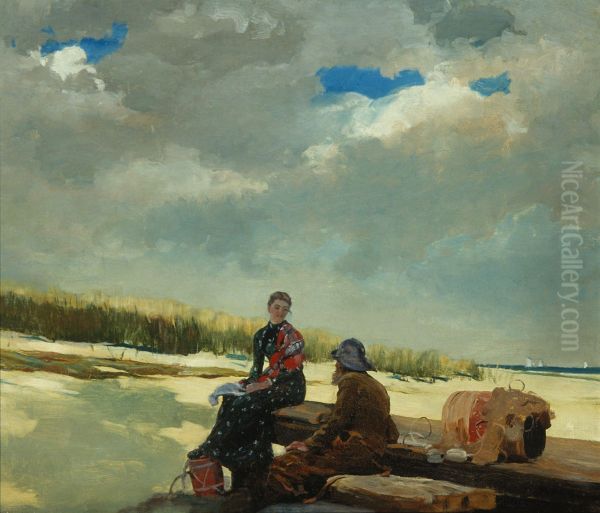 Cloud Shadows Oil Painting by Winslow Homer