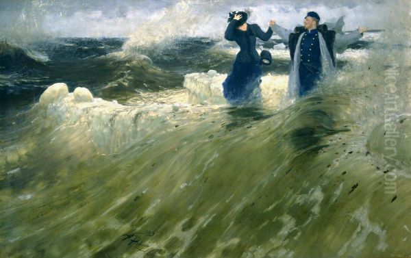 What freedom! Oil Painting by Ilya Repin