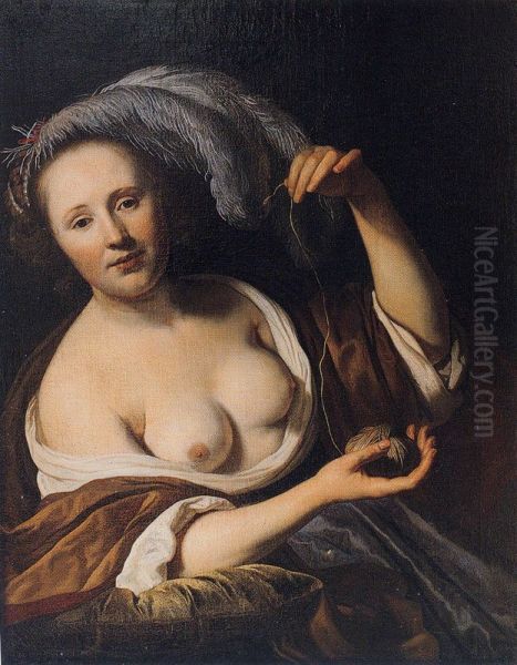 Ariadne. Oil Painting by Jacob van Loo