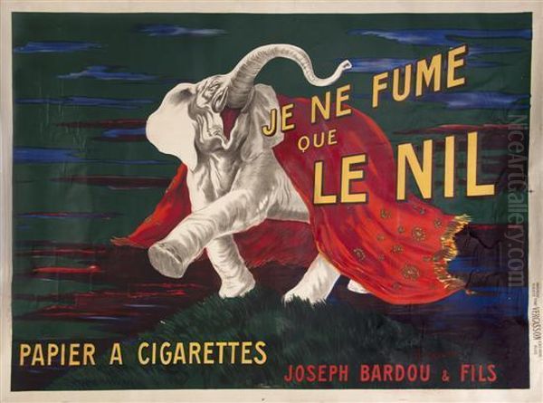 Je Ne Fume Que Le Nil Oil Painting by Leonetto Cappiello