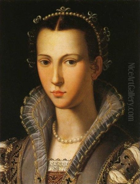 Ritratto di donna Oil Painting by Bronzino