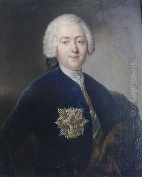 Graf Rochus Friedrich zu Lynar Oil Painting by unknown