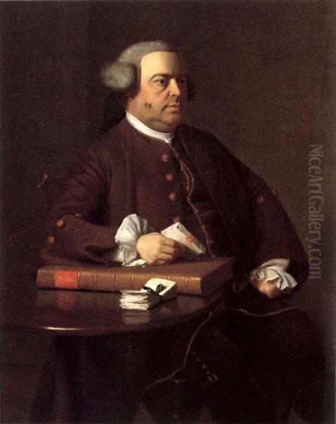 Portrait of Nathaniel Allen Oil Painting by John Singleton Copley