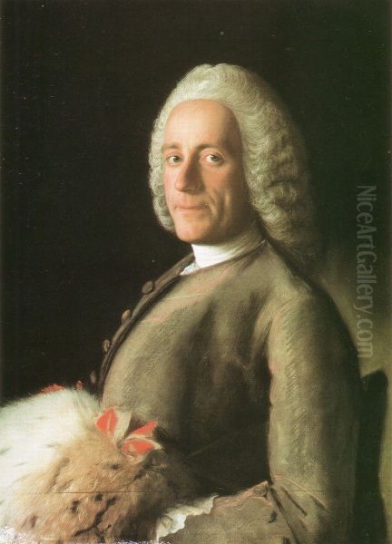 Ami-Jean de la Rive Oil Painting by Jean-Etienne Liotard