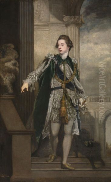 Portrait ofFrederick Howard, 5th Earl of Carlisle(1748-1825) Oil Painting by Joshua Reynolds