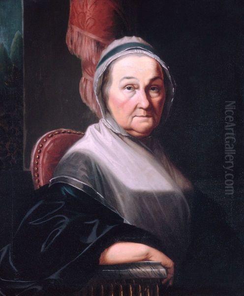 Portrait of Mrs Benjamin Simons Oil Painting by Henry Benbridge