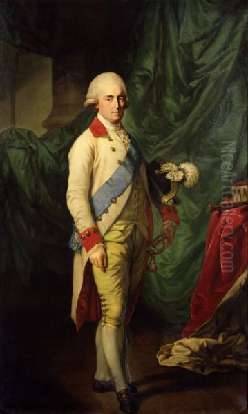 Portrait ofFrederick Augustus I of Saxony(1750-1827) Oil Painting by Anton Graff