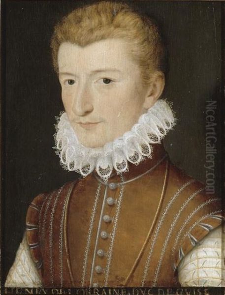 Portrait d'Henri Ier de Lorraine, 3. duc de Guise Oil Painting by unknown