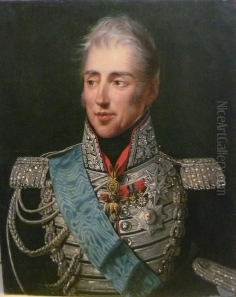 Portrait of Charles X Oil Painting by Robert Lefevre