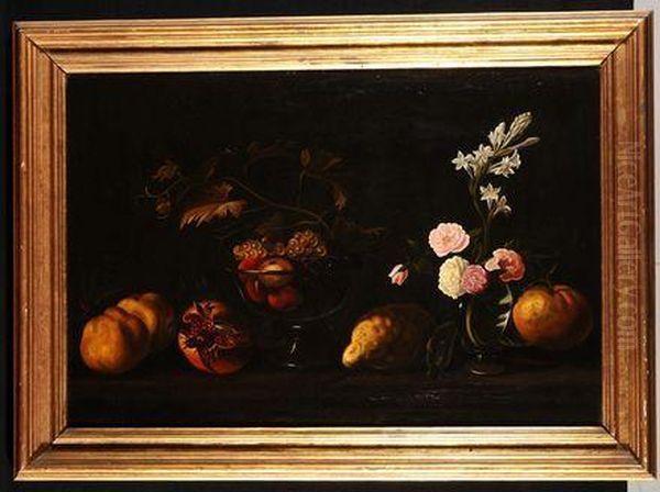 Natura Morta Oil Painting by Michelangelo Merisi Da Caravaggio