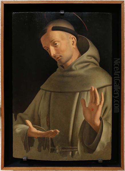 San Bartolomeo e San Francesco Oil Painting by Francesco Morone