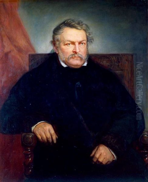 Tytus Dzialynski (1796-1861). Oil Painting by Leon Kaplinski