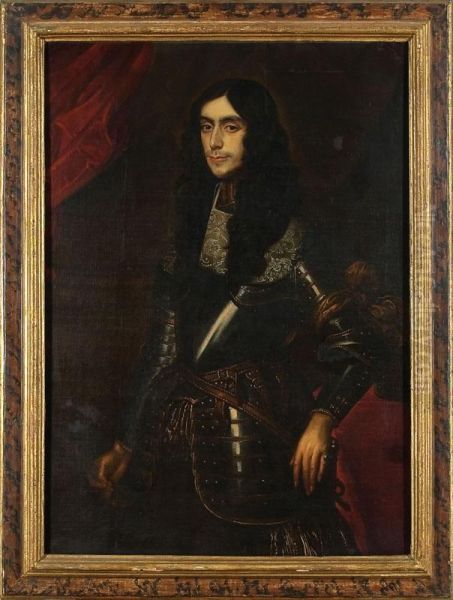 Ritratto Di Ufficiale Della Guardia Di Palazzo Ducale Oil Painting by Giovanni Bernardo Carbone