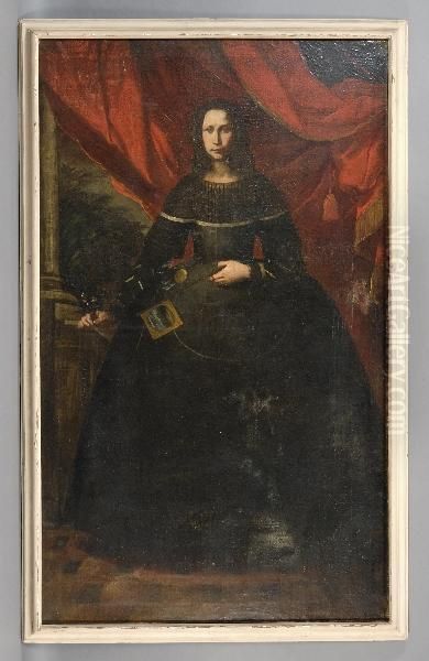 Ritratto Di Dama Oil Painting by Giovanni Bernardo Carbone