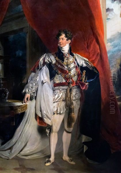 Portrait of George IV of England Oil Painting by Thomas Lawrence