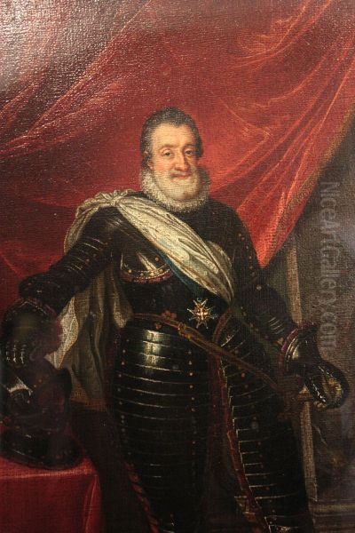 Portrait d'Henri IV en pied Oil Painting by Frans Pourbus the younger