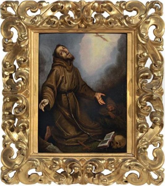 San Francesco In Preghiera Oil Painting by Lodovico Cardi Cigoli