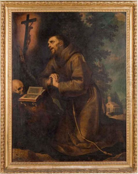 San Francesco Oil Painting by Lodovico Cardi Cigoli