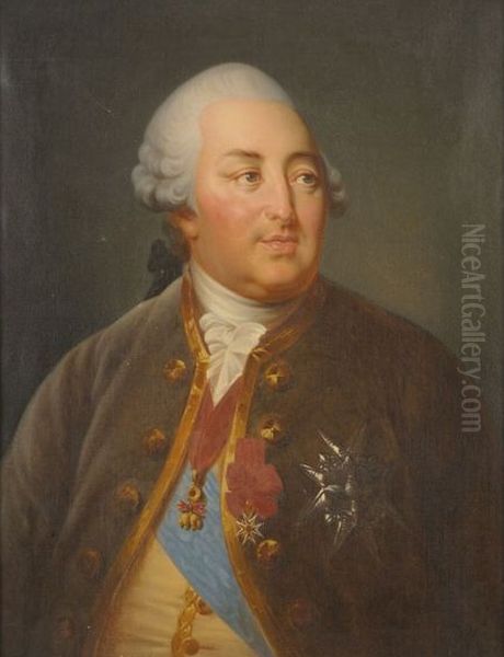 Louis-Philippe, Duke of Orleans (1725-1785 Oil Painting by Francois-Xavier Dupre