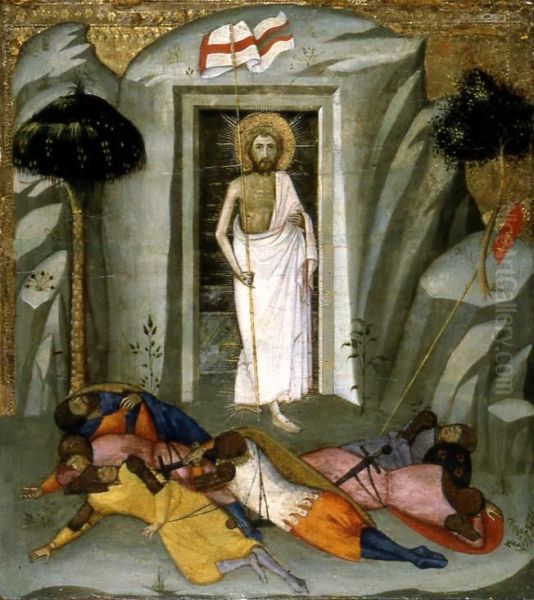 The Resurrection. Oil Painting by Andrea Di Bartolo