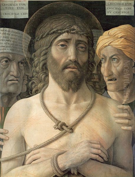 Ecce Homo [Behold the Man]. Oil Painting by Andrea Mantegna