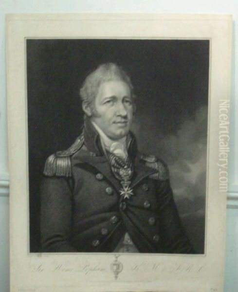 Sir Home Popham Oil Painting by Antoine, Anthony Cardon