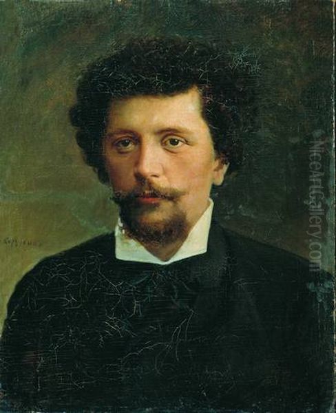 Portrait of the R.G. Sudkovskiy Oil Painting by Alexei Korzukhin