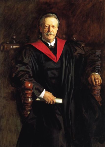 Portrait of Abbott Lawrence Lowell Oil Painting by John Singer Sargent