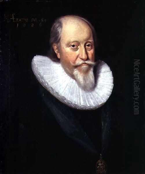 John Erskine, Earl of Mar (c.1562-1634) Oil Painting by Adam de Colone