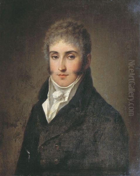 Portrait ofAdam Jerzy Czartoryski(1770-1861) Oil Painting by Stepan Shchukin