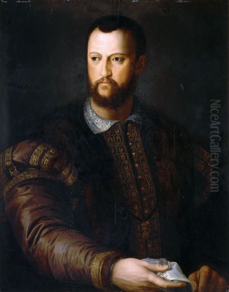 Ritratto di Cosimo I de' Medici Oil Painting by Alessandro Allori