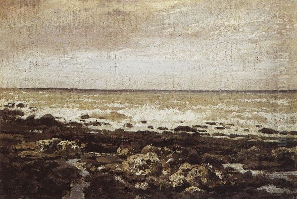 Rivage maritime. Normandie Oil Painting by Vasily Polenov