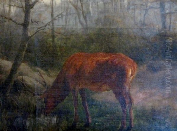 Venado Oil Painting by Rosa Bonheur