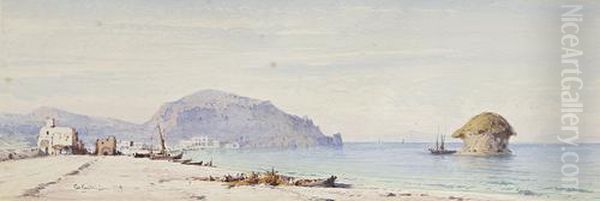 Views Of Ischia Oil Painting by Gabriele Carelli