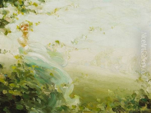 West Wind Oil Painting by Agnes Lawrence Pelton