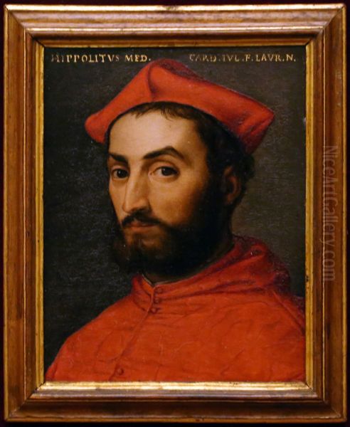 ritratto del cardinale ippolito de' medici Oil Painting by Bronzino