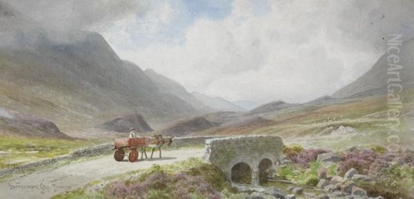 Barnesmore Gap, Donegal Oil Painting by Joseph Carey Carey